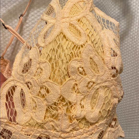 Free People FP One Adella Bralette Peach medium - Picture 4 of 9